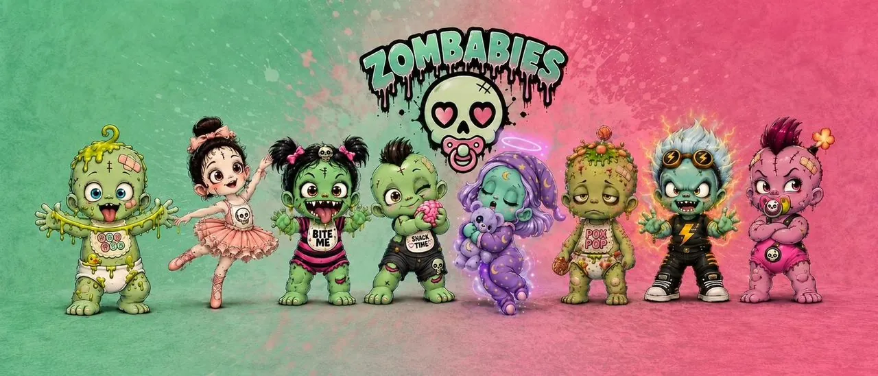 The eight Zombabies